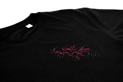 CAMISETA NEGRA GBC GEM BONES