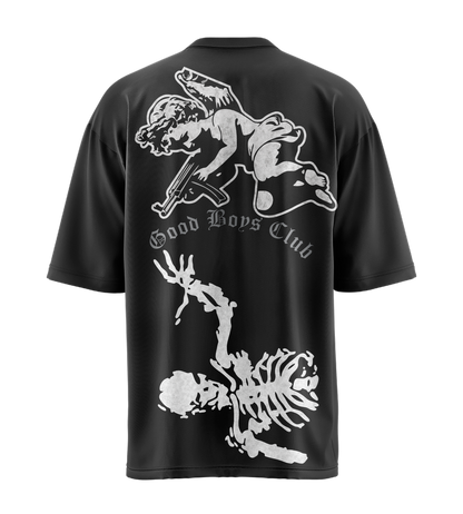 CAMISETA NEGRA REFLECTIVE CONTACT