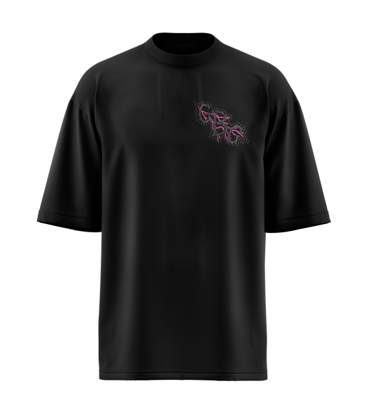 CAMISETA NEGRA GBC GEM BONES