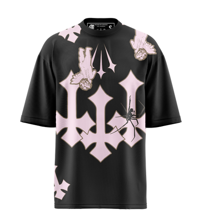 CAMISETA NEGRA SUPERANGELSSSTARSSS