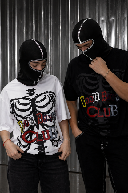 CAMISETA BLANCA GBC SKELETTON SPORTS