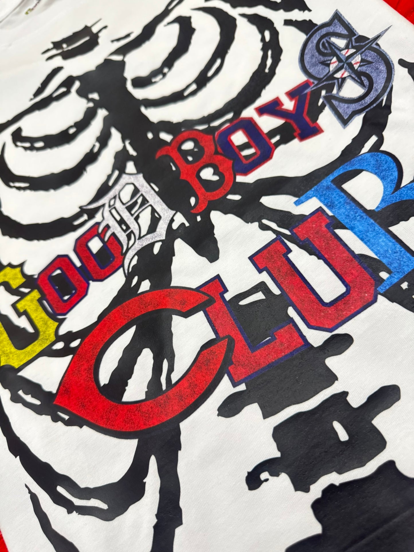 CAMISETA BLANCA GBC SKELETTON SPORTS